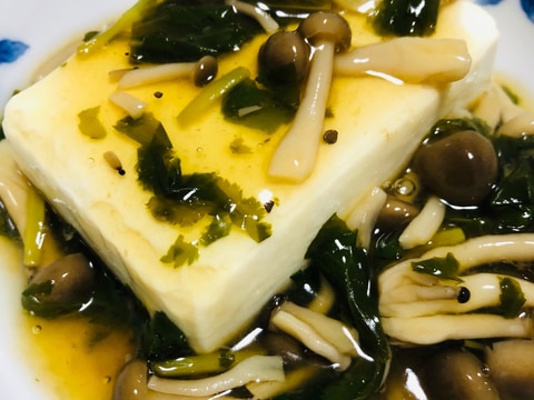 とろとろあんかけ豆腐♪簡単おつまみ♪